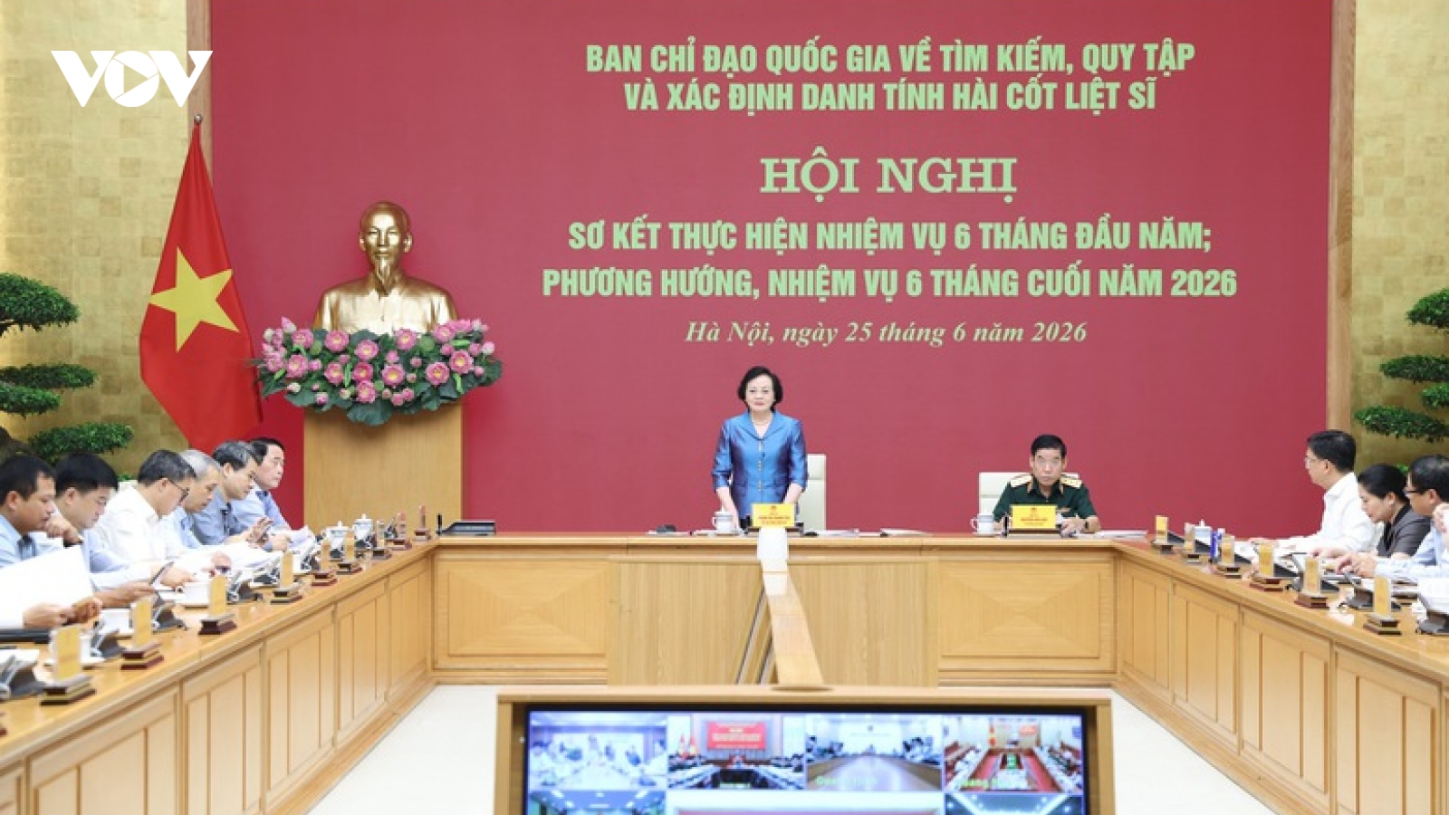 Trong 6 tháng đầu năm, cả nước tìm kiếm, quy tập được 1.255 hài cốt liệt sĩ
