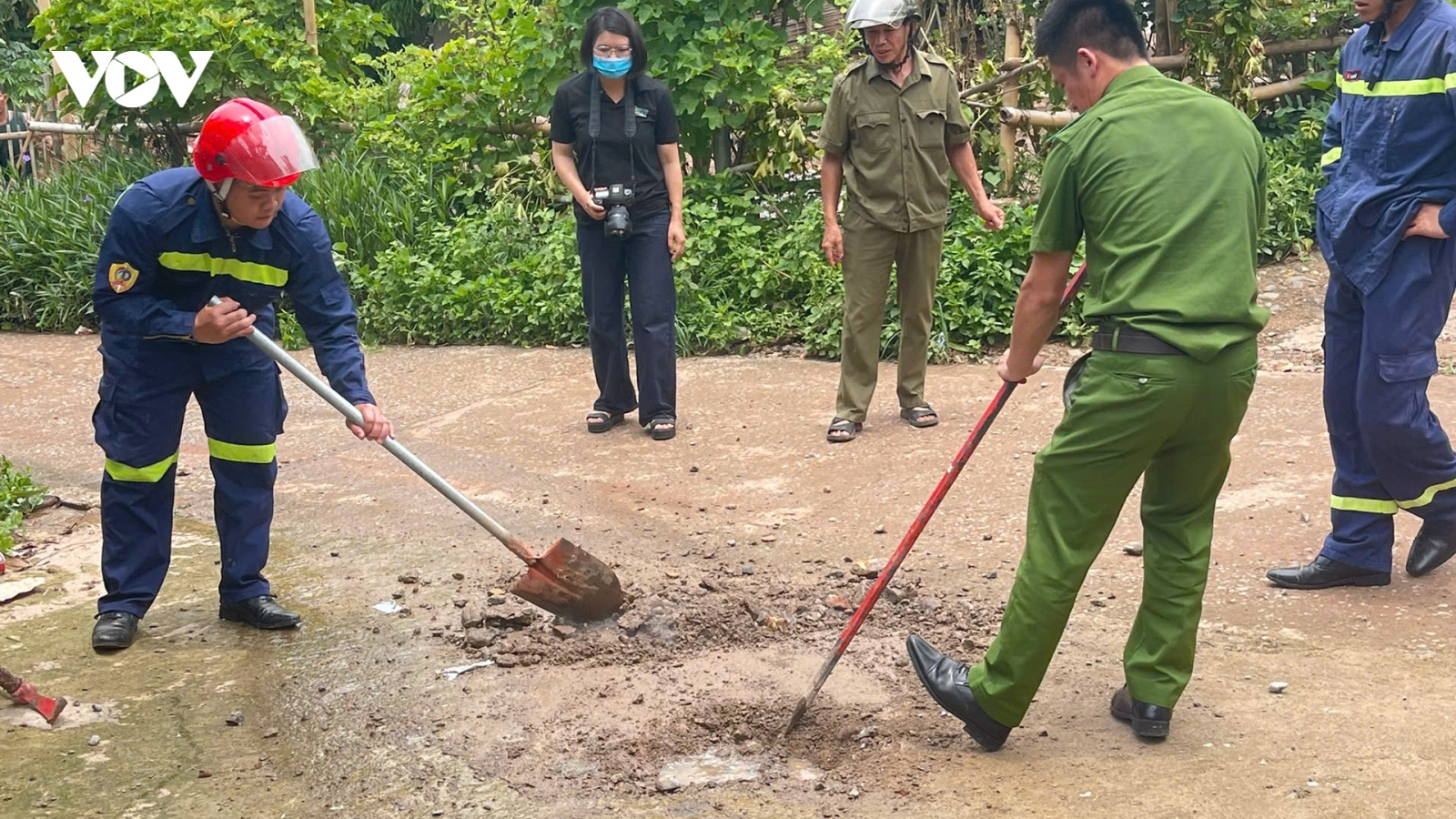 Cơ quan chức năng thông tin về tự bốc cháy ở sân nhà của hộ dân ở Sơn La