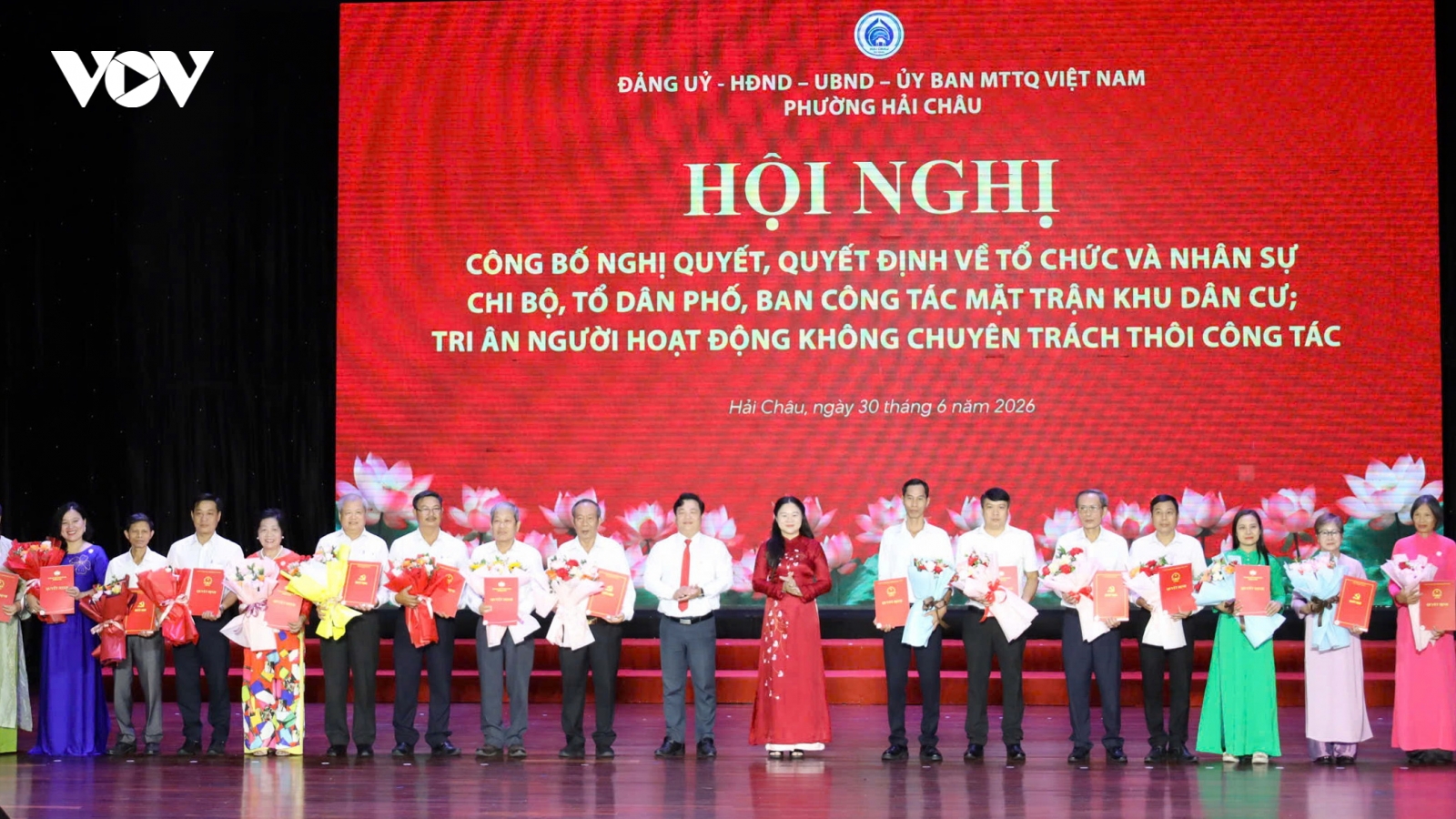 Phường Hải Châu ở Đà Nẵng giảm gần 85% số tổ dân phố sau sắp xếp
