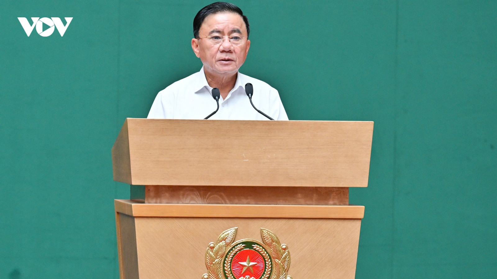 Thường trực Ban Bí thư dự hội thảo bảo vệ an ninh quốc gia trong kỷ nguyên mới