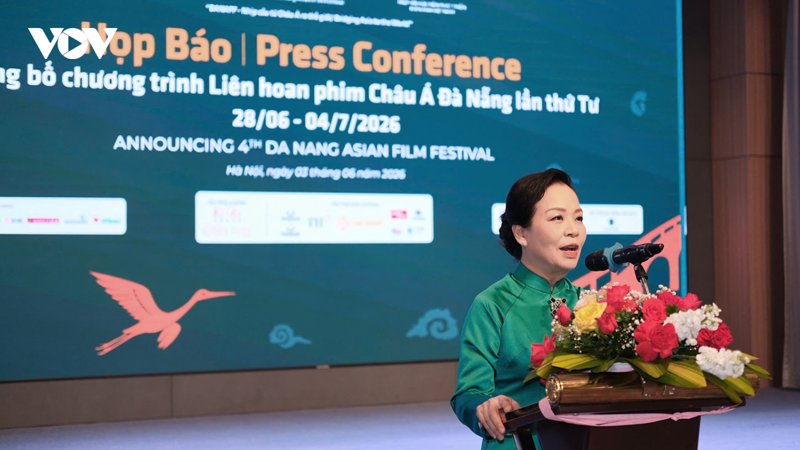 Liên hoan phim Châu Á Đà Nẵng 2026 quy tụ hơn 100 phim từ nhiều quốc gia