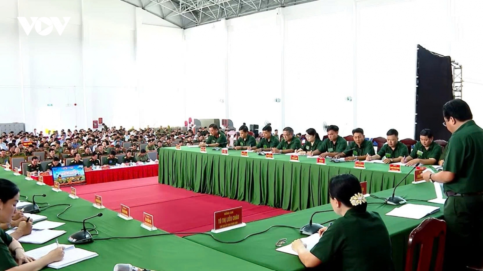 Diễn tập tác chiến khu vực phòng thủ tại Vĩnh Long