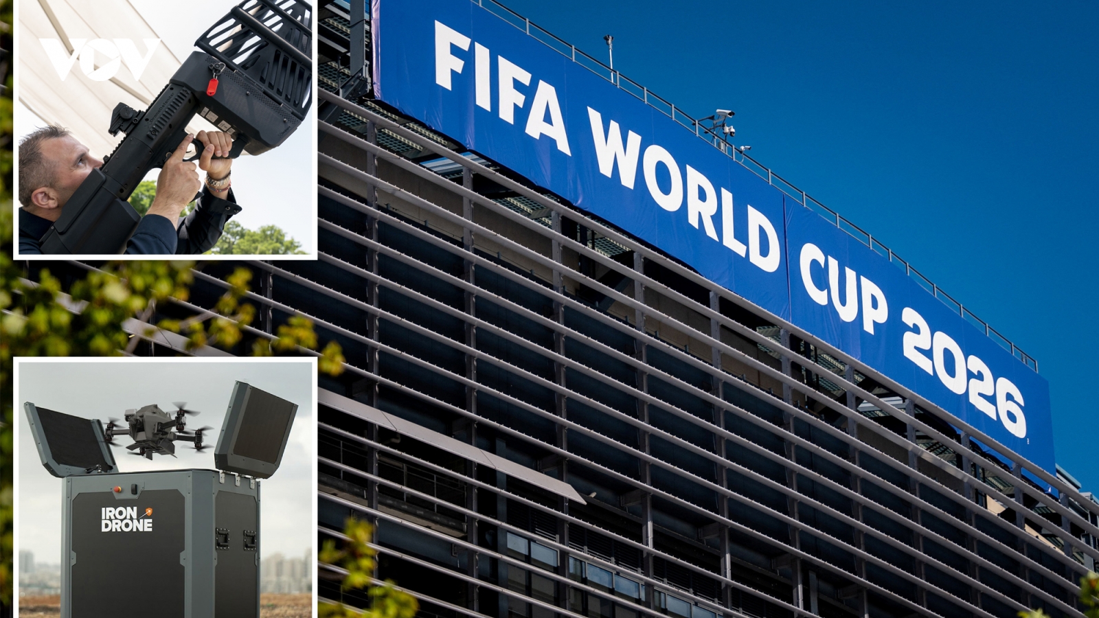 Mỹ tăng cường năng lực chống máy bay không người lái bảo vệ World Cup 2026