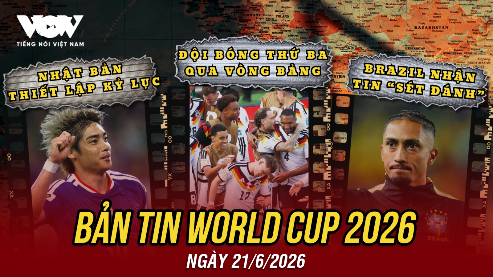 Bản tin World Cup 2026 hôm nay 21/6: Xác định đội bóng thứ 3 vượt qua vòng bảng