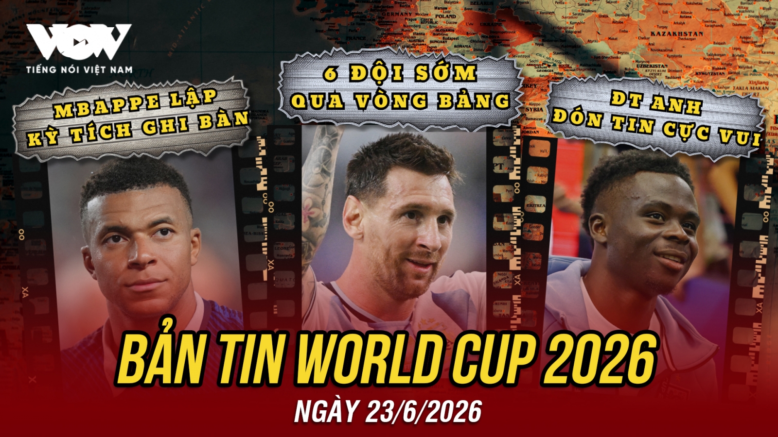Bản tin World Cup 2026 hôm nay 23-6: Xác định 6 đội tuyển sớm giành vé đi tiếp