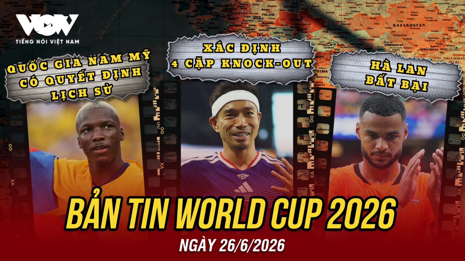 Bản tin World Cup 2026 hôm nay 26-6: Lộ diện 4 cặp knock-out, đại diện châu Á gặp khó