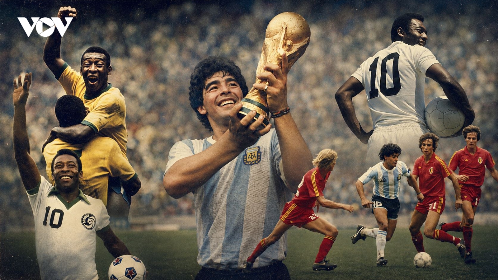 Pelé và Maradona: Khi World Cup tạo ra những vị thánh của văn hóa đại chúng
