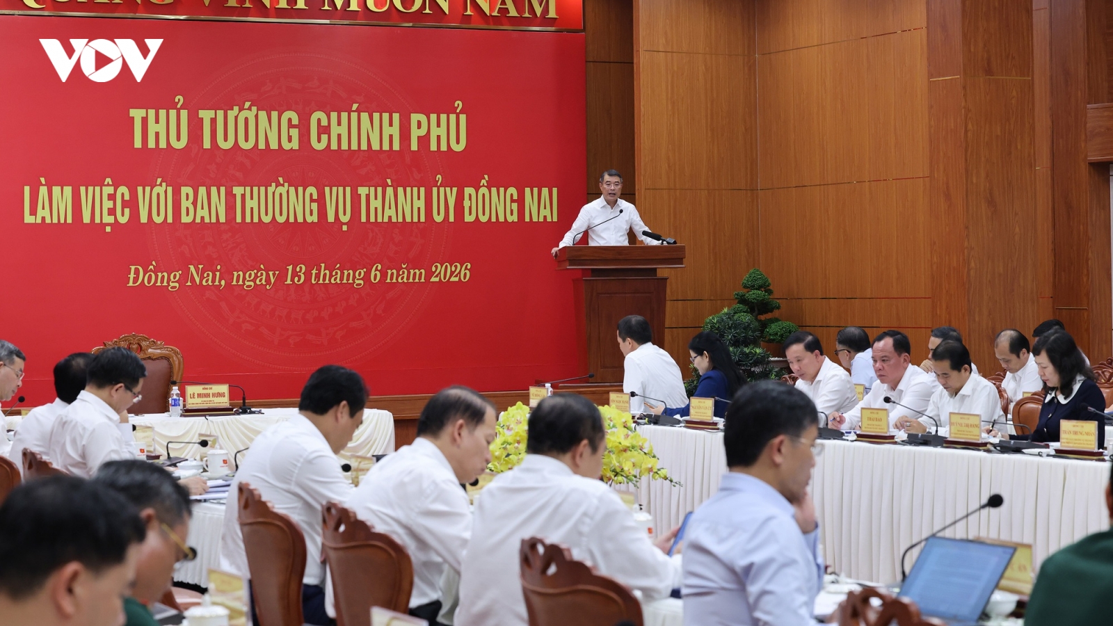Thủ tướng Lê Minh Hưng: Đồng Nai cần khai thác lợi thế "thành phố sân bay"