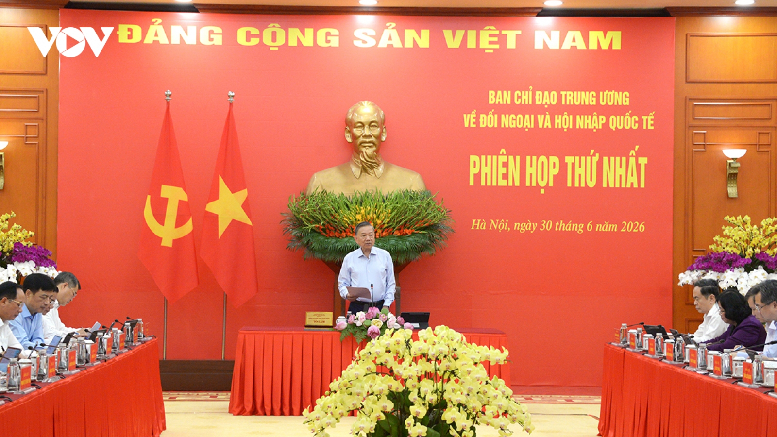 Top leader To Lam: Foreign affairs must directly serve development goals