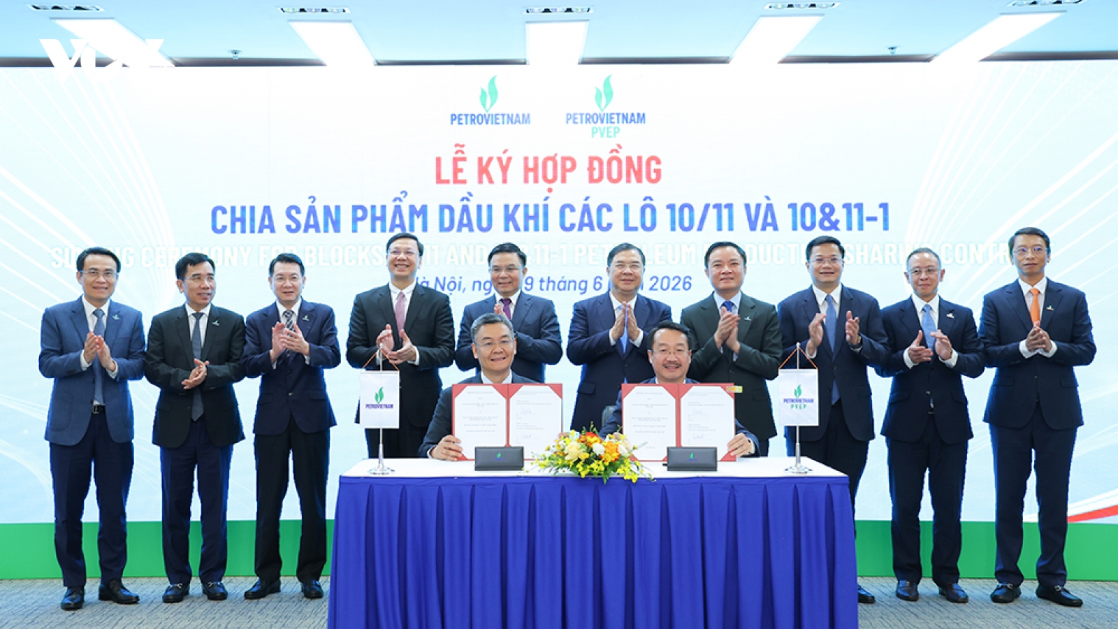 Petrovietnam ký hợp đồng dầu khí và khí mỏ Sư Tử Trắng giai đoạn 2B