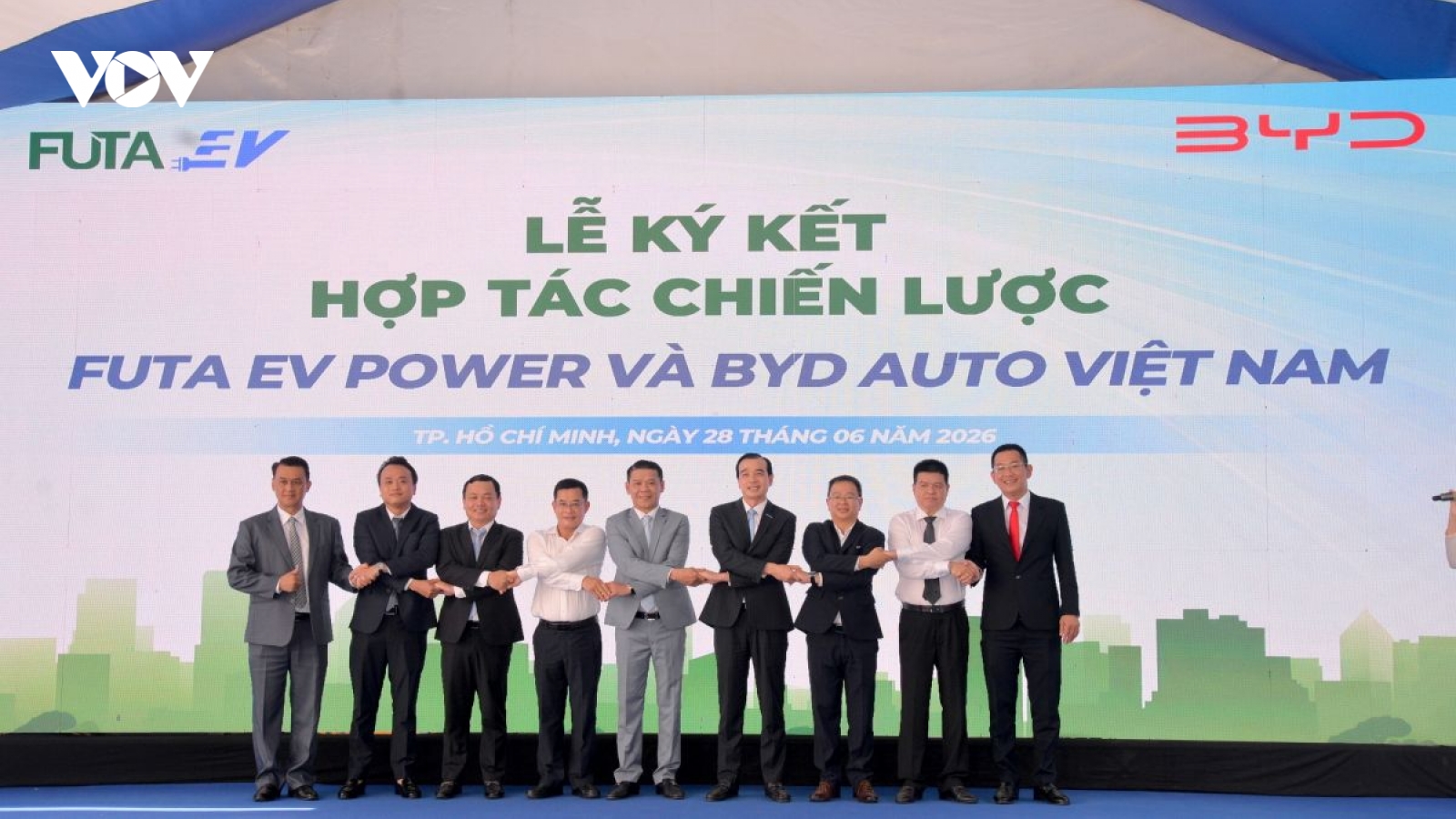 Futa EV Power và BYD Auto Việt Nam phát triển hạ tầng sạc xe điện