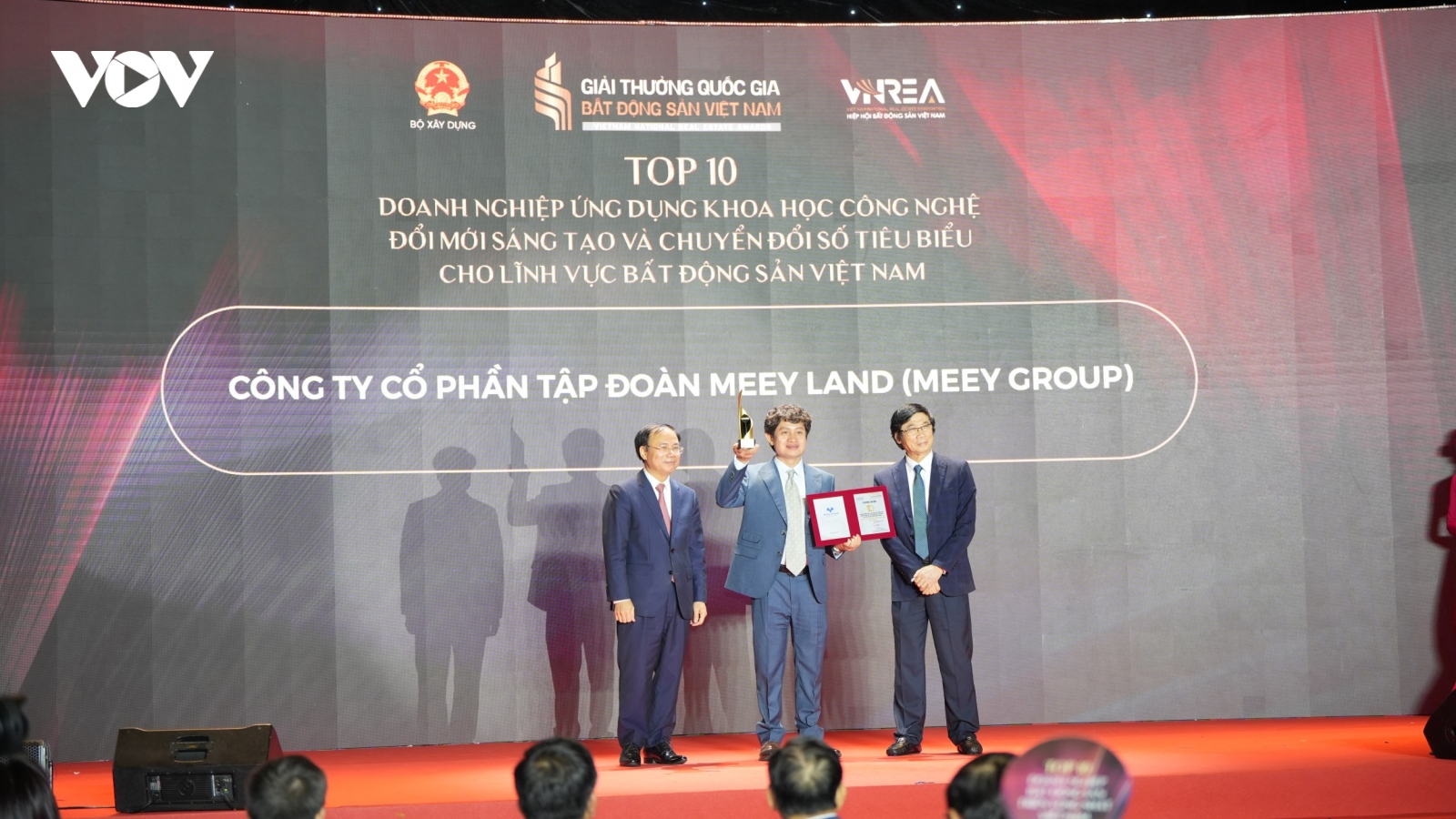 Meey Group được vinh danh tại Giải thưởng quốc gia bất động sản Việt Nam lần 2