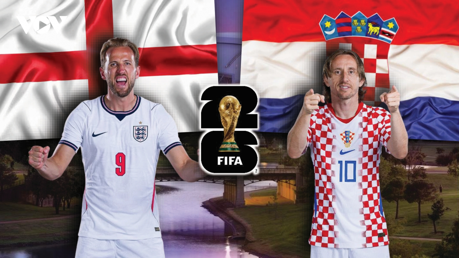 Dự đoán kết quả và đội hình ra sân trận Anh vs Croatia bảng L World Cup 2026