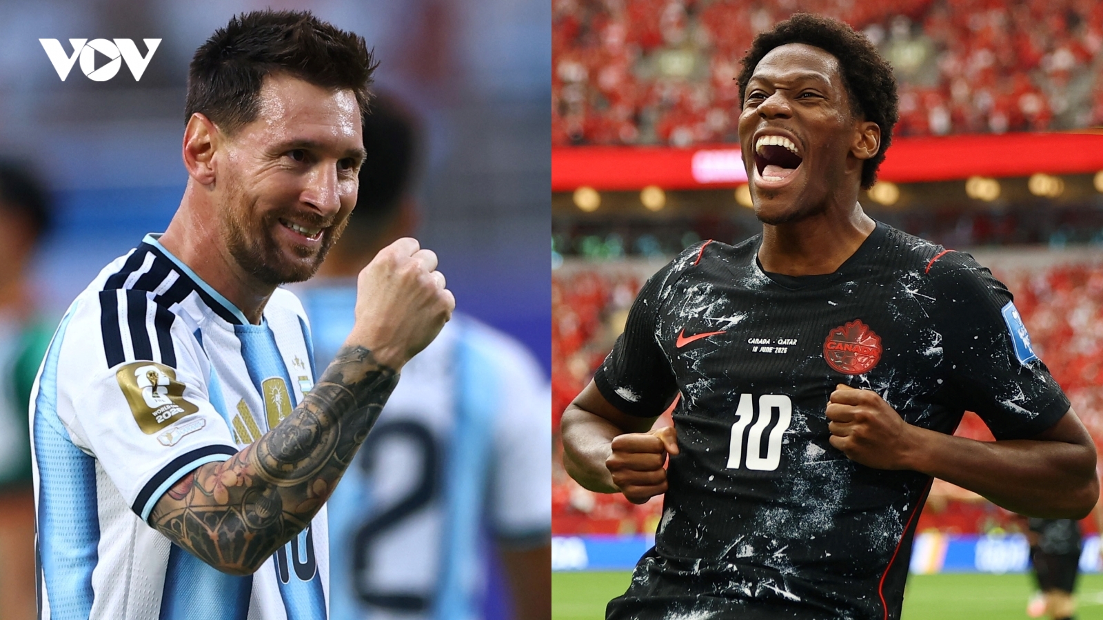 Bảng xếp hạng Vua phá lưới World Cup 2026: Tiền đạo Canada sánh ngang Messi