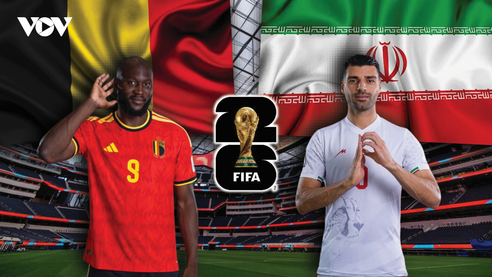 Dự đoán kết quả và đội hình ra sân trận Bỉ vs Iran bảng G World Cup 2026