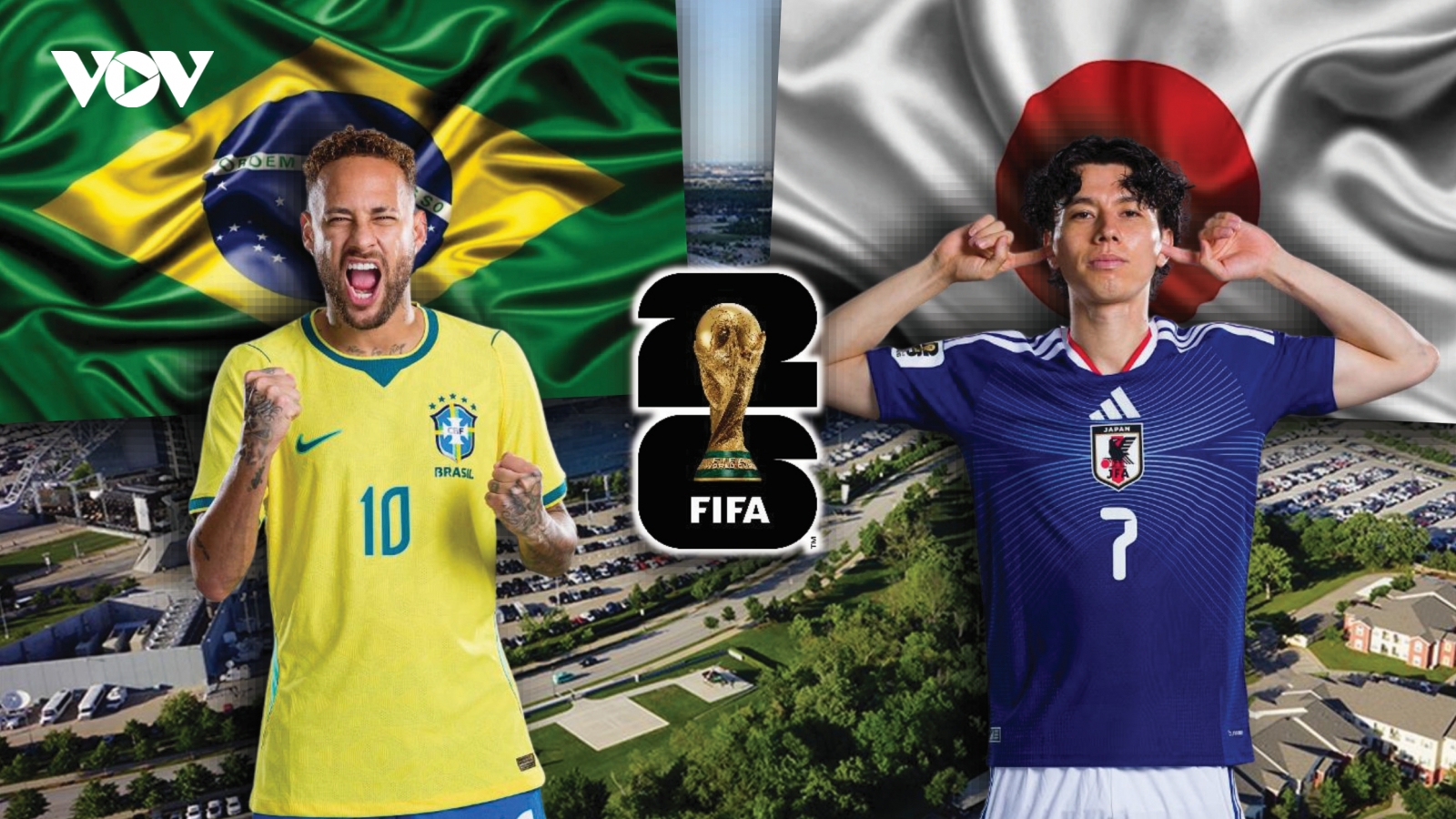 Dự đoán kết quả và đội hình ra sân trận Brazil vs Nhật Bản World Cup 2026