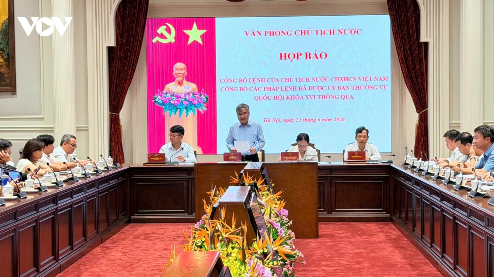 Công bố Lệnh của Chủ tịch nước về 2 Pháp lệnh có hiệu lực từ 1/7/2026