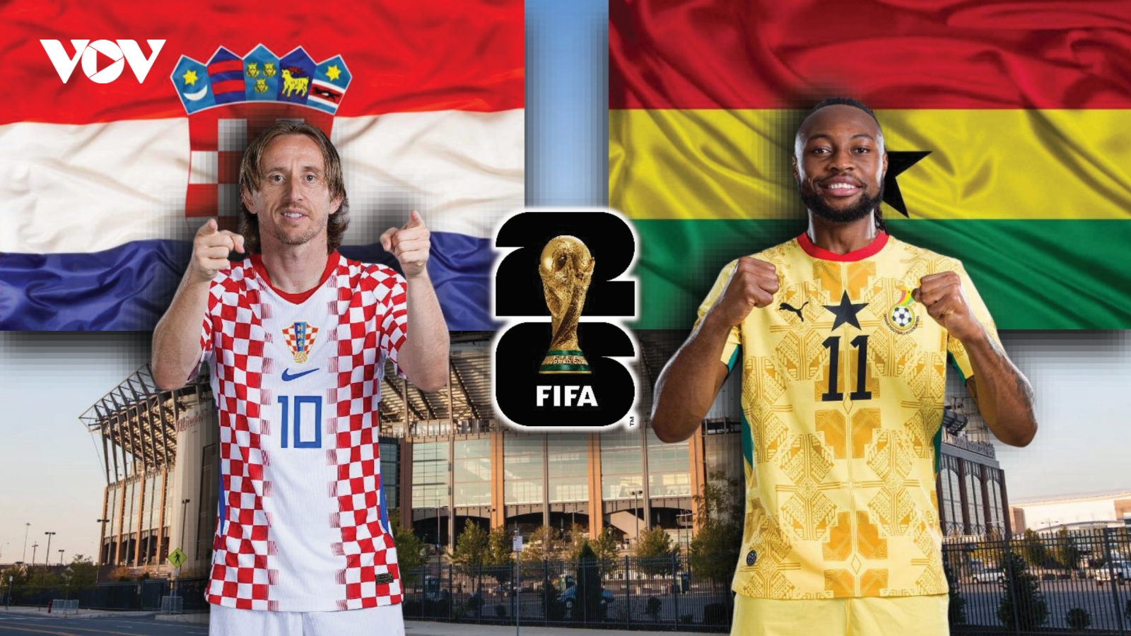 Dự đoán kết quả và đội hình ra sân trận Croatia vs Ghana bảng L World Cup 2026