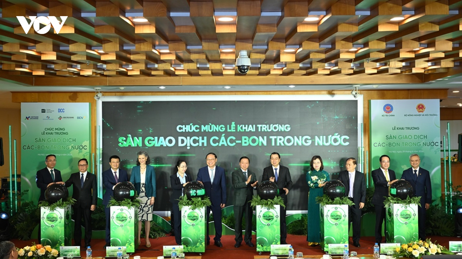 Chính thức khai trương Sàn giao dịch các-bon, quyền phát thải trở thành hàng hóa