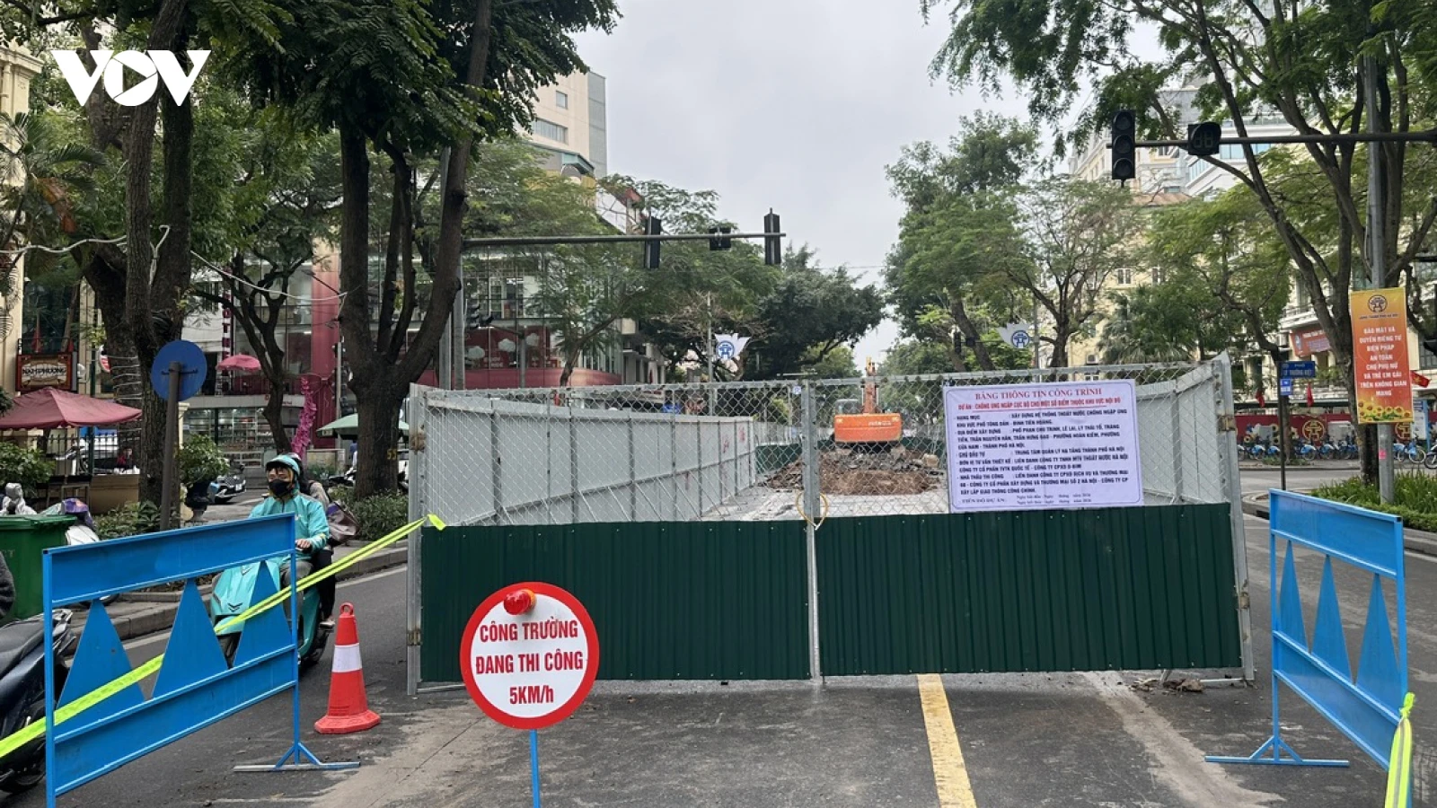 Một số dự án chống ngập nội đô Hà Nội sẽ lùi thời hạn hoàn thành sang đầu tháng 6