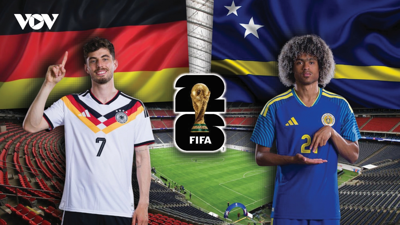 Dự đoán kết quả và đội hình ra sân trận Đức vs Curacao bảng E World Cup 2026