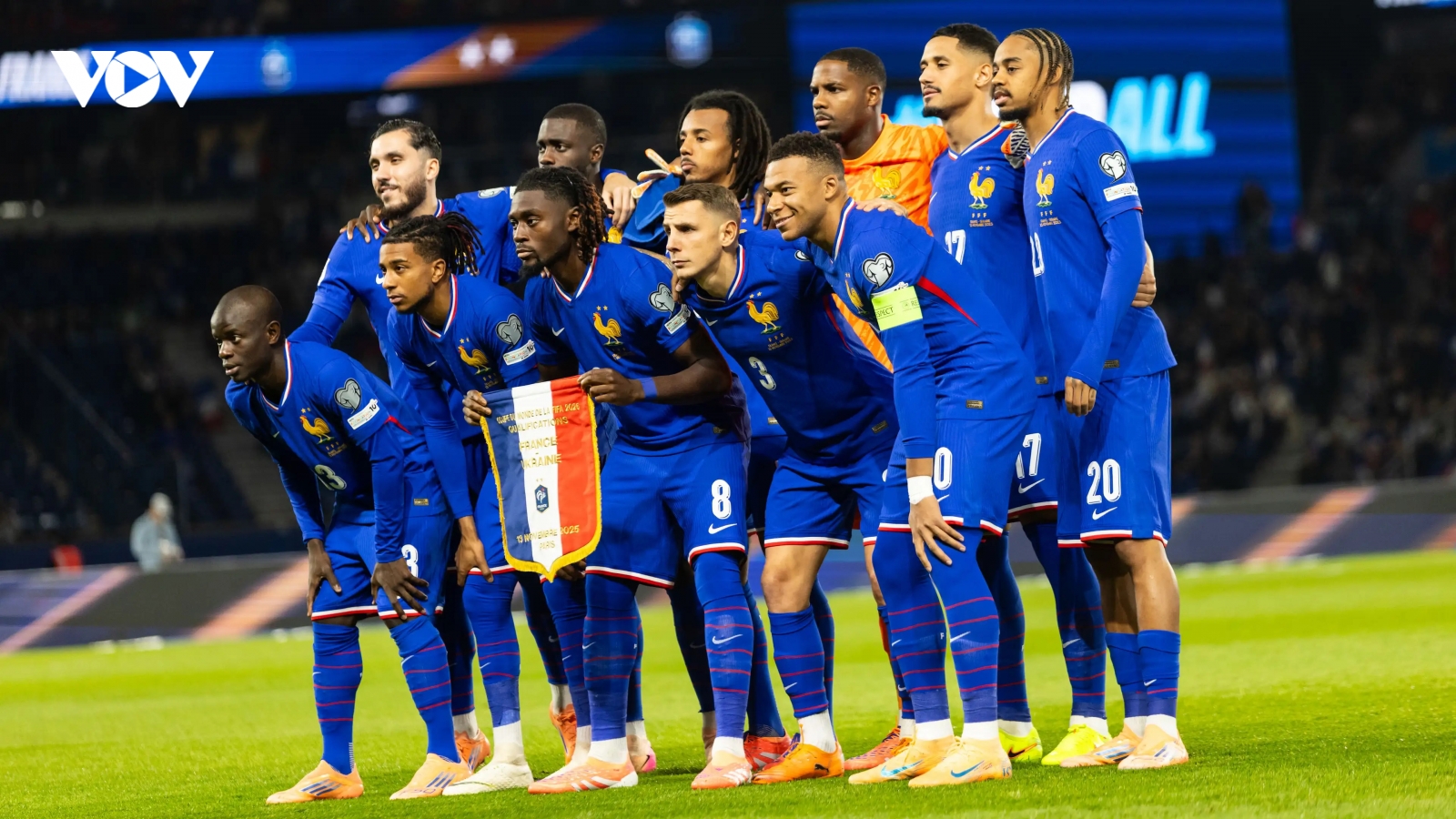Danh sách số áo của tuyển Pháp ở World Cup 2026