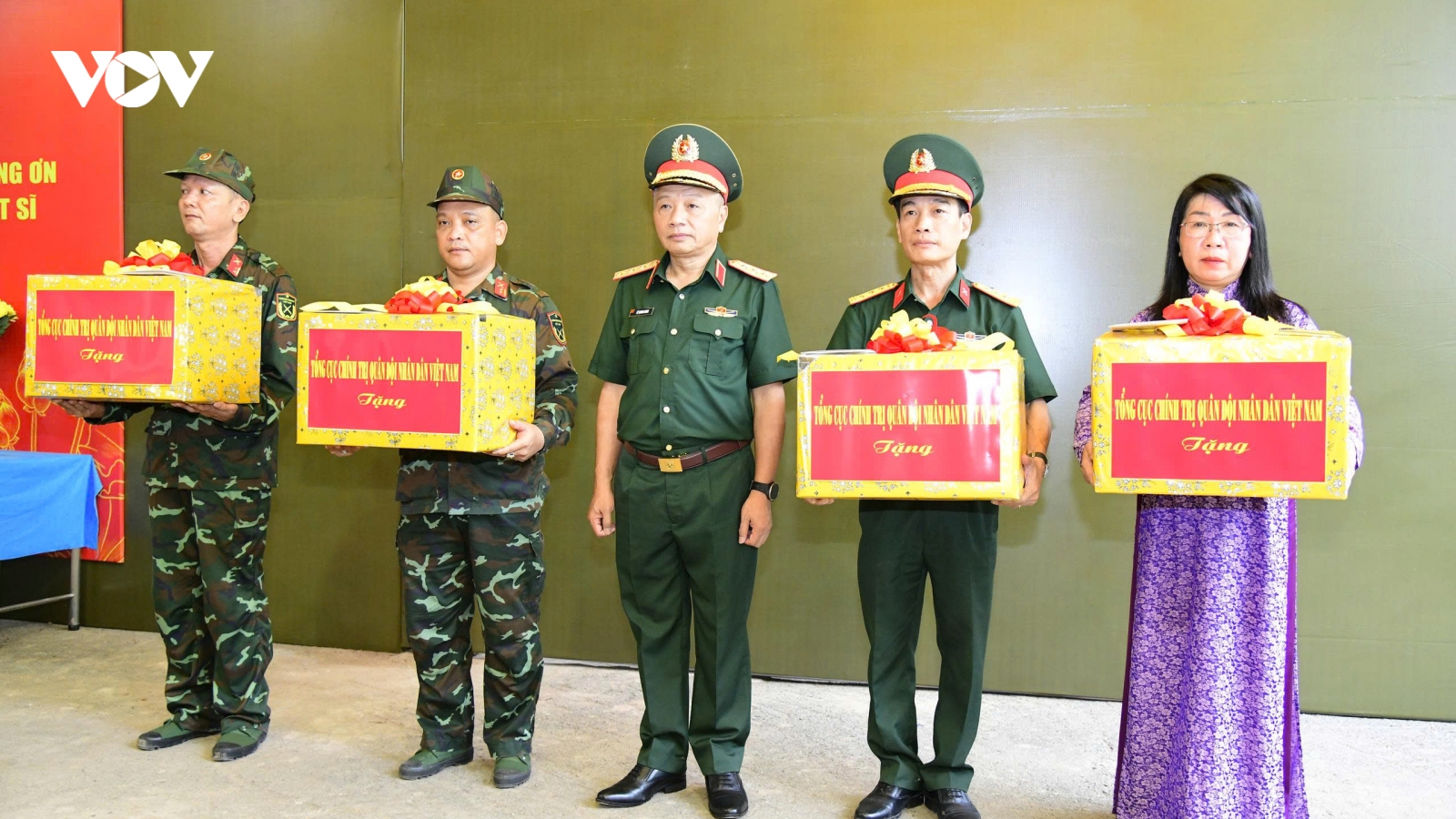 Thượng tướng Lê Quang Minh động viên lực lượng tìm kiếm hài cốt liệt liệt sĩ