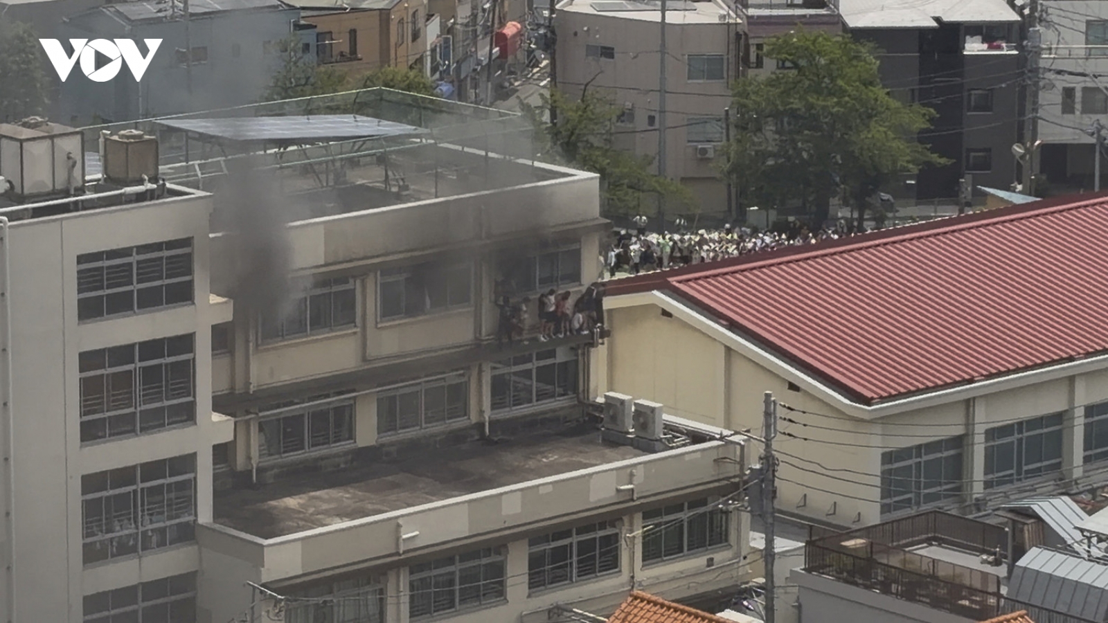 Hỏa hoạn tại trường học ở Tokyo (Nhật Bản), ít nhất 10 người bị thương