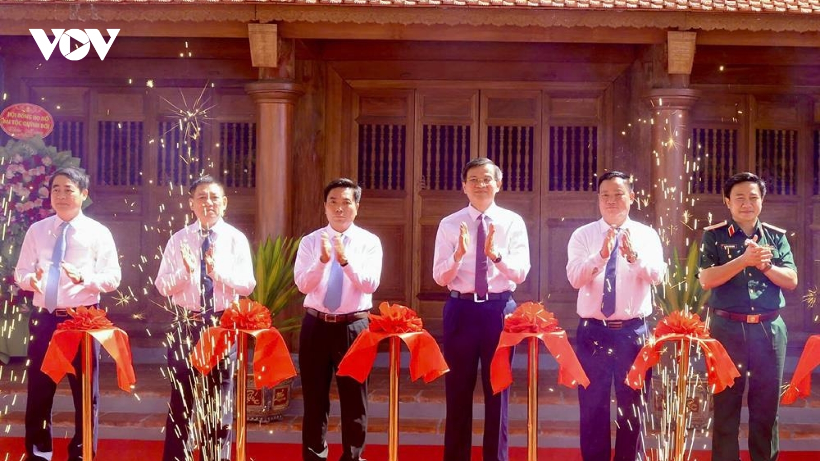 Khánh thành dự án tu bổ, tôn tạo Di tích nhà thờ và mộ đồng chí Hồ Tùng Mậu