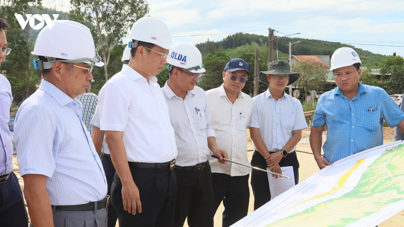 Dự án đường Hoàng Sa - Dốc Sỏi chậm tiến độ do vướng giải phóng mặt bằng