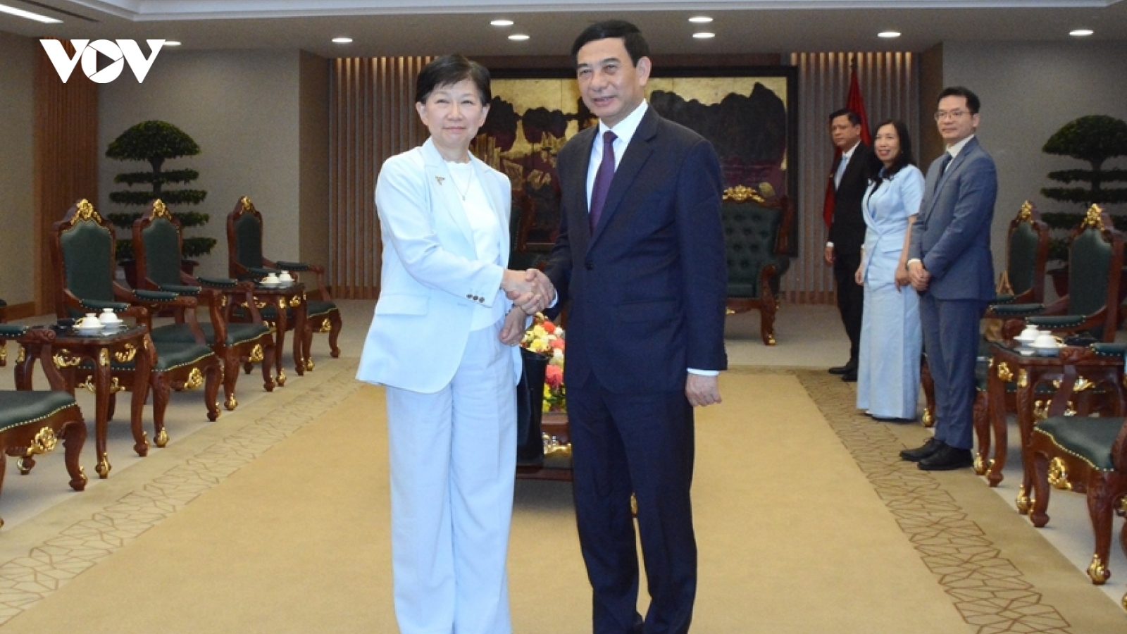 Phó Thủ tướng Phan Văn Giang tiếp Phó Tổng Thư ký Liên Hợp Quốc Izumi Nakamitsu