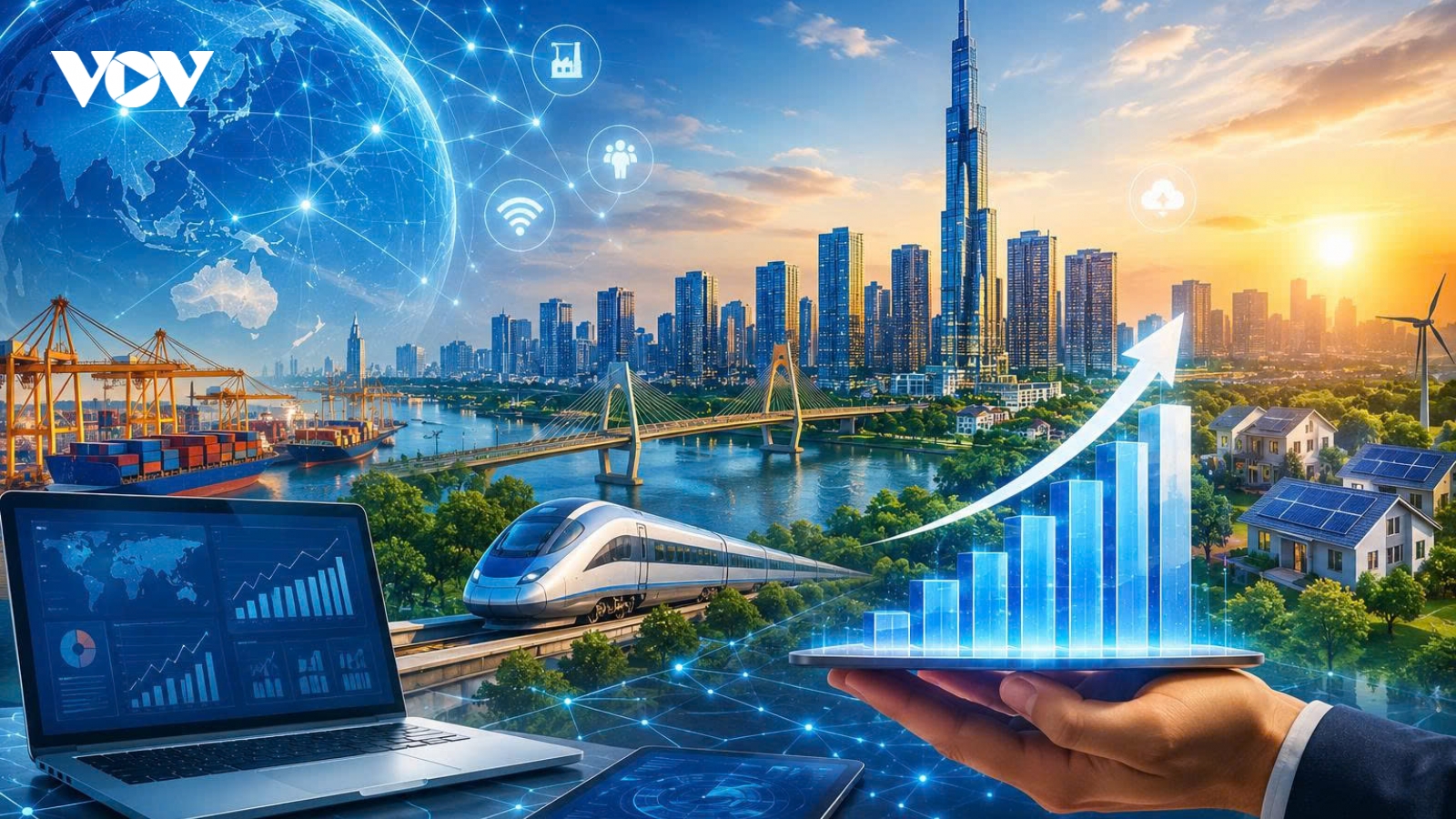 Việt Nam đặt mục tiêu kinh tế số đóng góp 30% GDP vào năm 2030