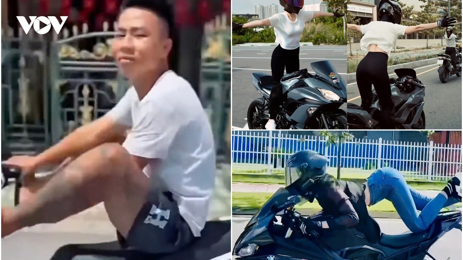 Lái xe bỏ hai tay rồi quay clip: Hành vi "phản cảm" phải trả giá đắt