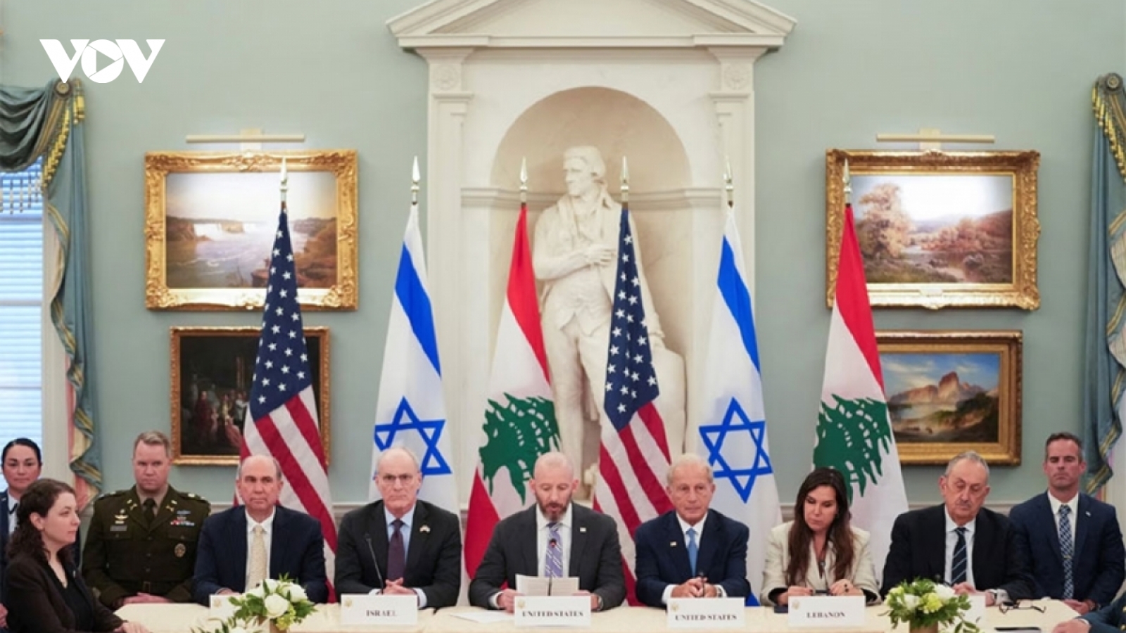 Mỹ công bố thỏa thuận khung giữa Israel và Lebanon