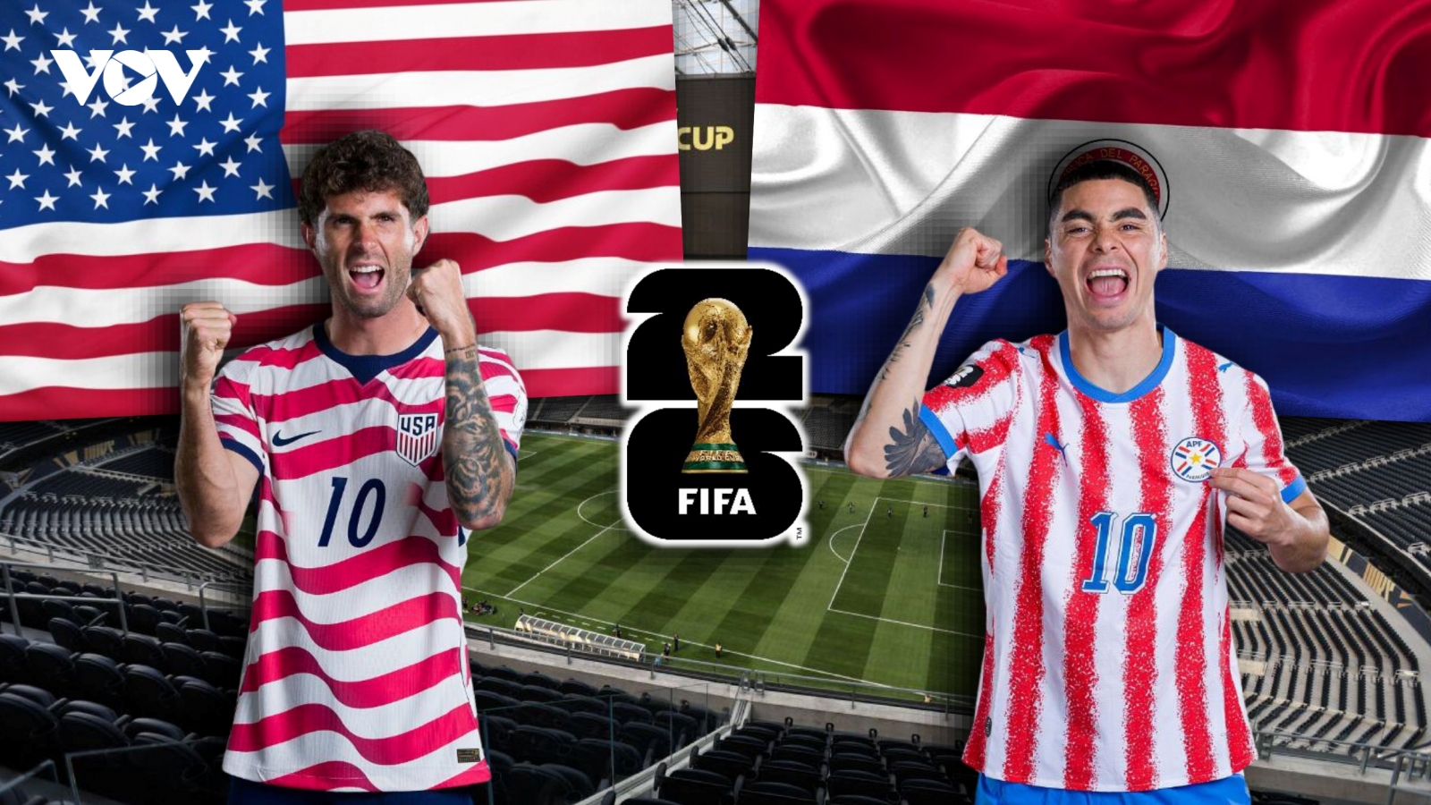 Dự đoán kết quả và đội hình ra sân trận Mỹ vs Paraguay bảng D World Cup 2026