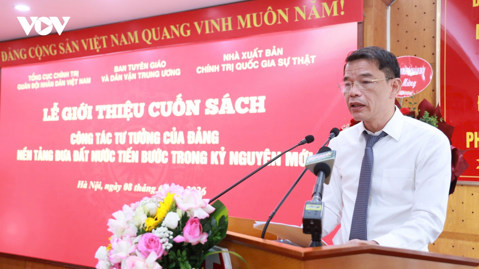 Ra mắt sách của Đại tướng Nguyễn Trọng Nghĩa về công tác tư tưởng của Đảng