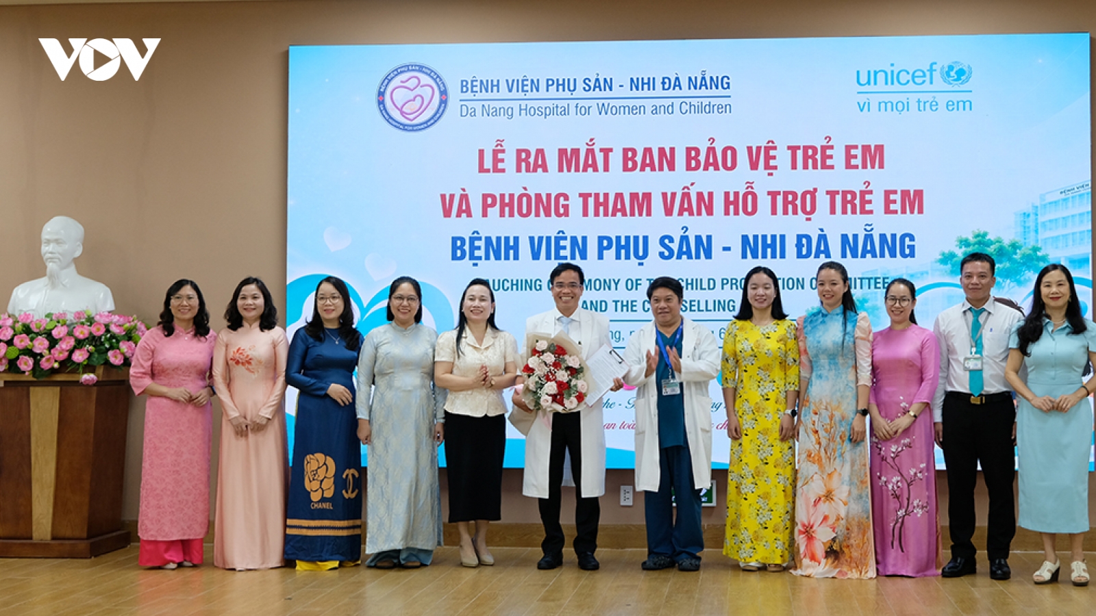 Ra mắt Ban Bảo vệ trẻ em đầu tiên ở bệnh viện trên địa bàn khu vực miền Trung