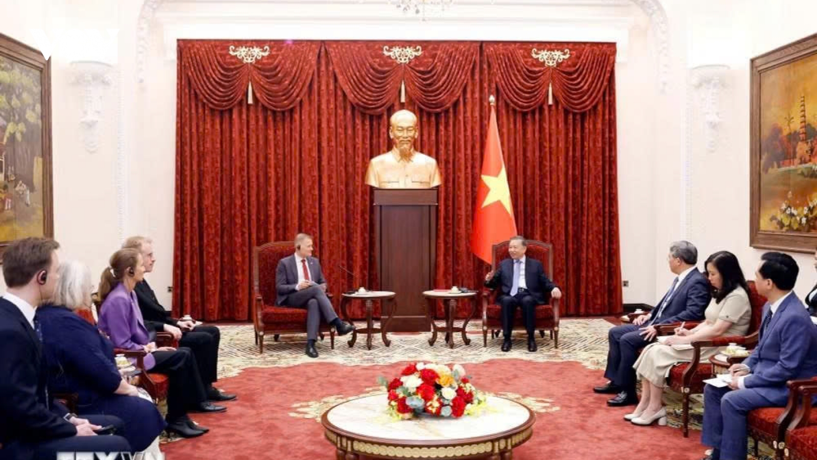 Tổng Bí thư, Chủ tịch nước Tô Lâm tiếp Đại sứ Đan Mạch chào từ biệt
