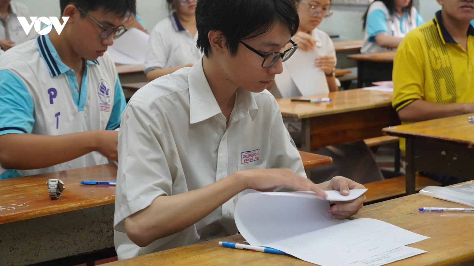 Đề thi bị in lỗi, thí sinh tại TP.HCM được bù giờ làm bài thi tốt nghiệp THPT