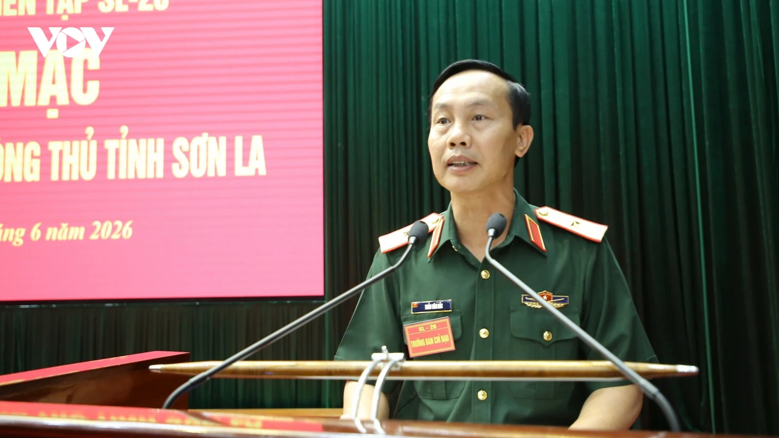 Diễn tập khu vực phòng thủ tỉnh Sơn La