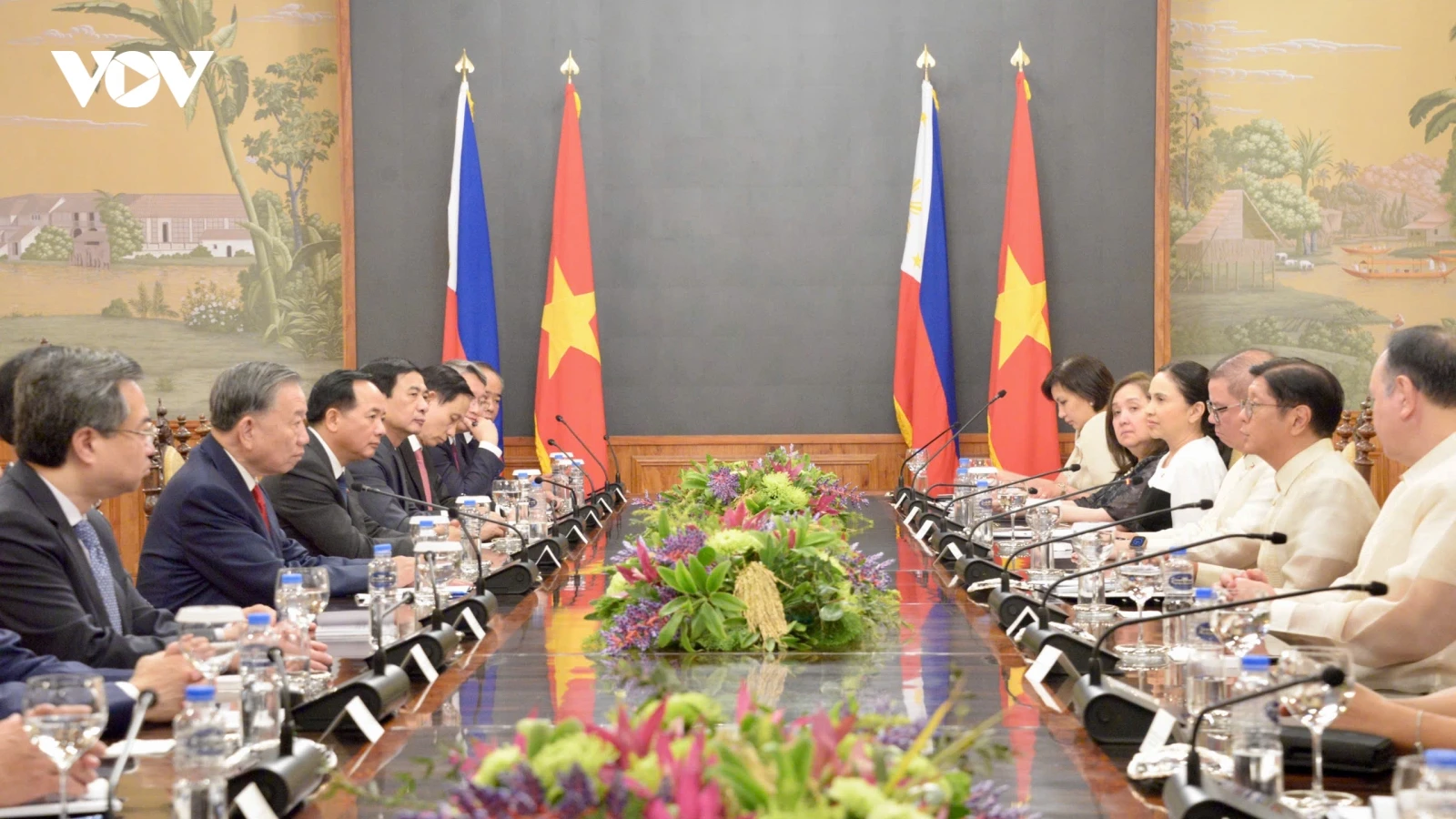 Tổng Bí thư, Chủ tịch nước Tô Lâm hội đàm với Tổng thống Philippines