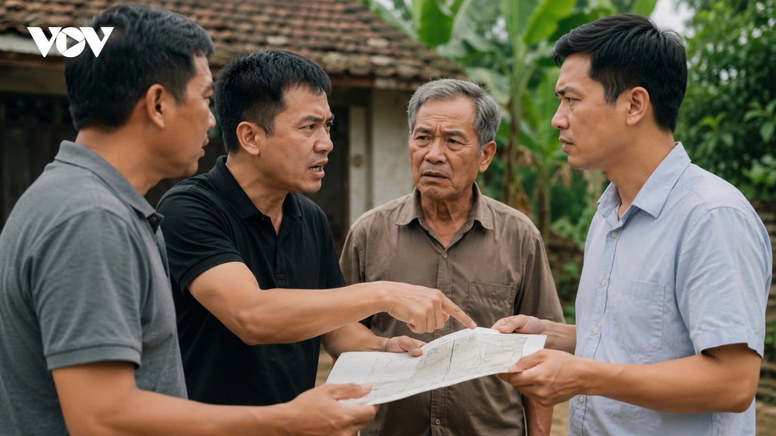 Cha vừa mất, anh em đã nảy sinh mâu thuẫn vì mảnh đất để lại