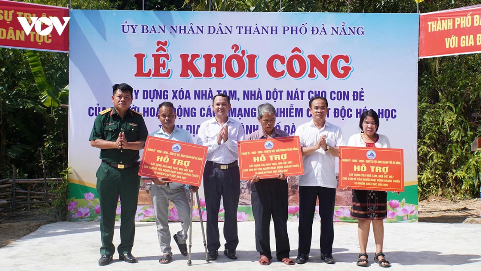 Xoá nhà tạm cho con của người hoạt động kháng chiến bị nhiễm chất độc hoá học