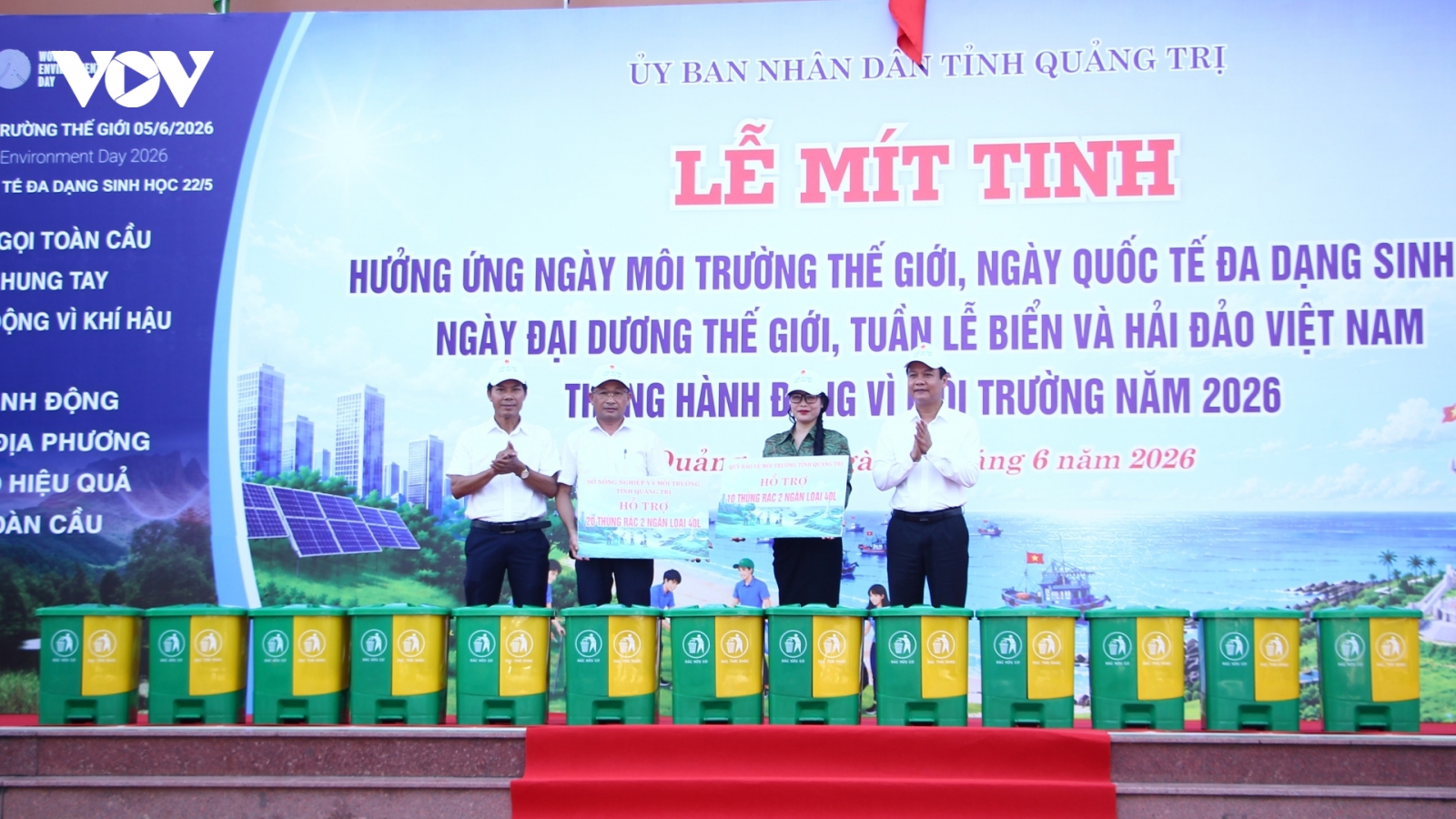Quảng Trị lan tỏa thông điệp sống xanh, bảo vệ môi trường