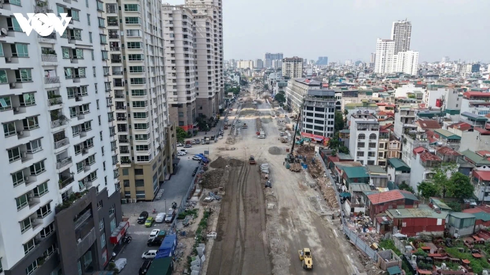 Tiến độ giải phóng mặt bằng và thi công Vành đai 2,5 tại Hà Nội