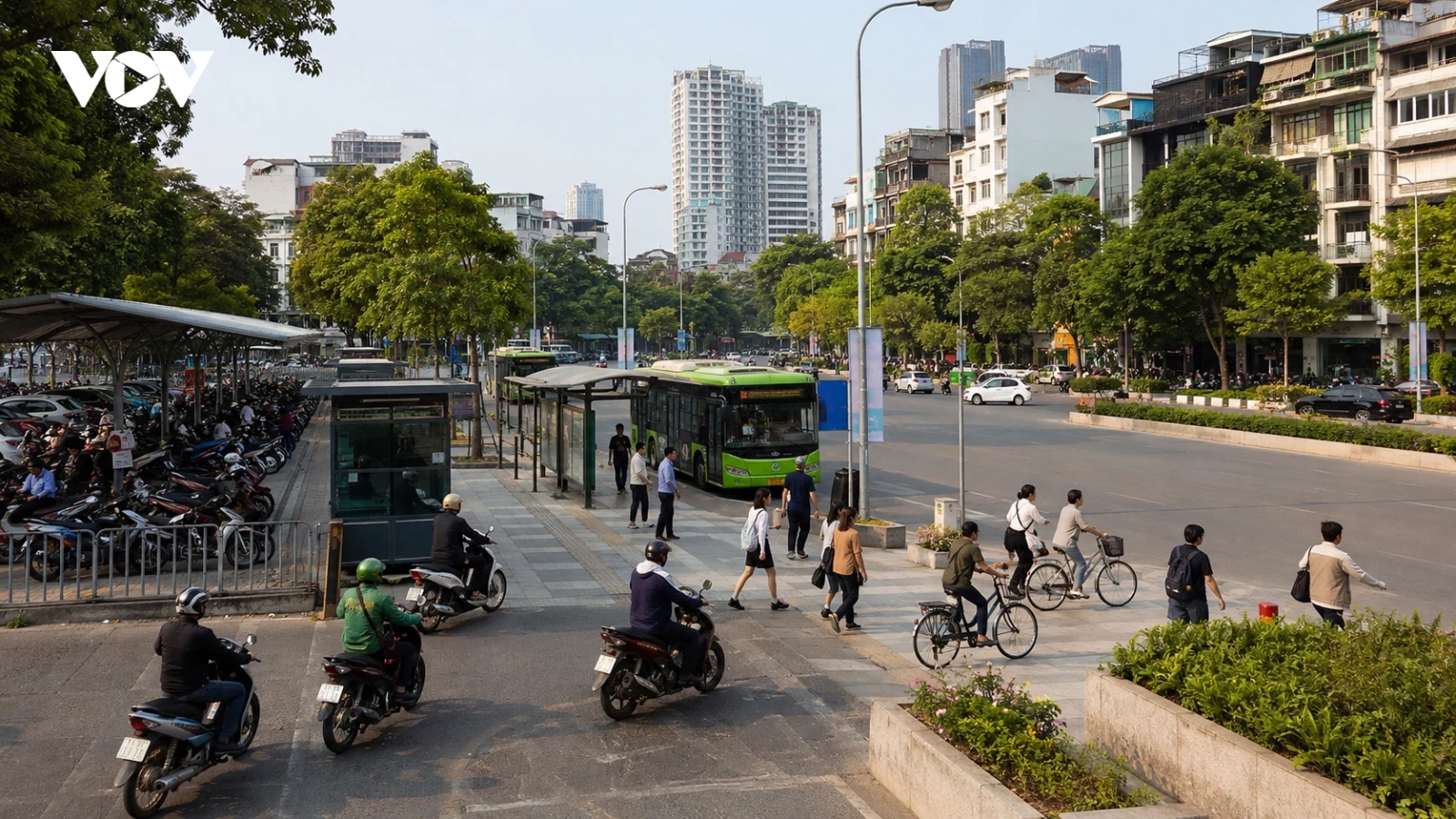 Chi tiết danh sách các điểm gửi xe khi đi vào vùng phát thải thấp ở Hà Nội