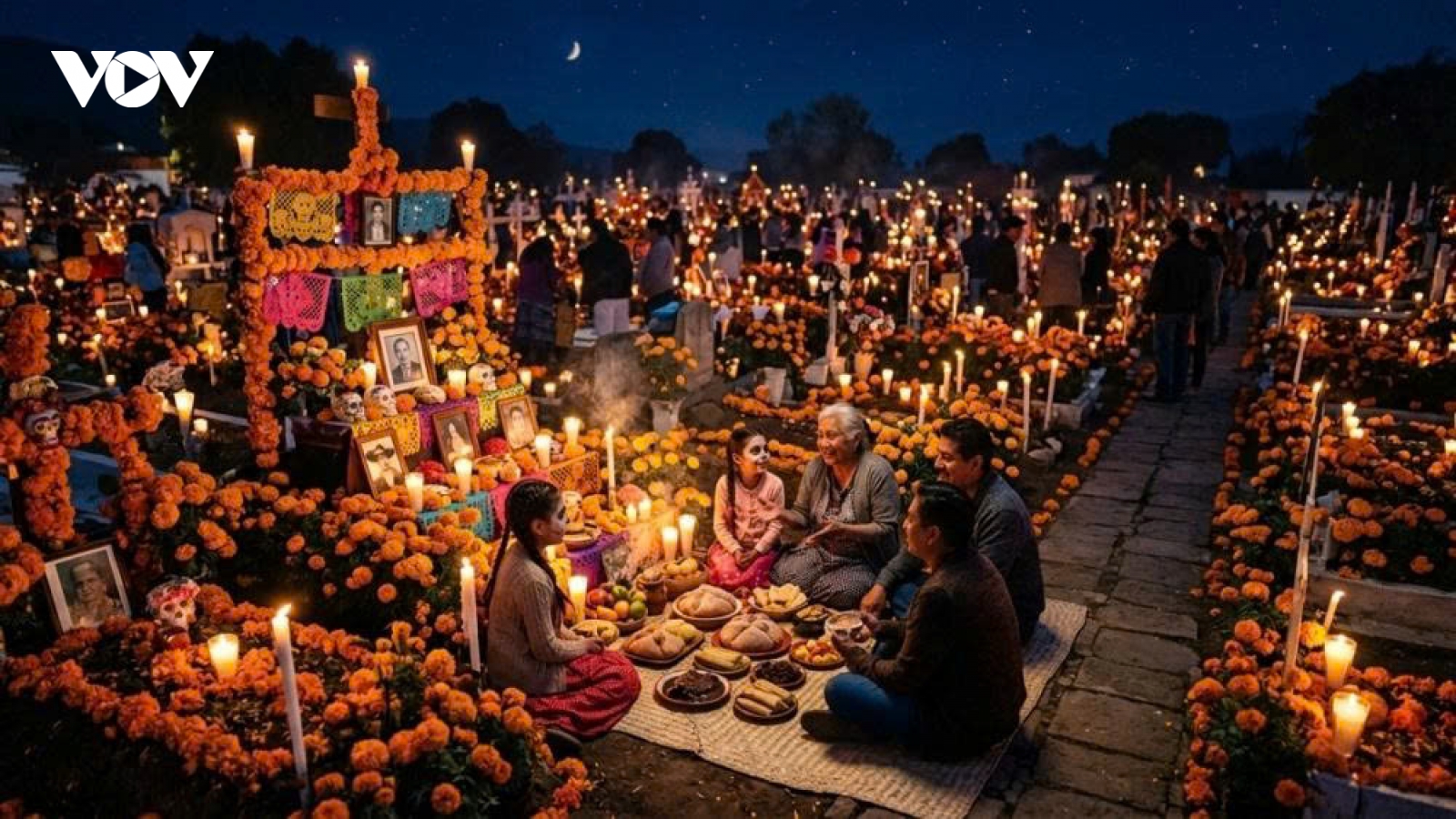 Vì sao người Mexico tổ chức Lễ hội người chết?