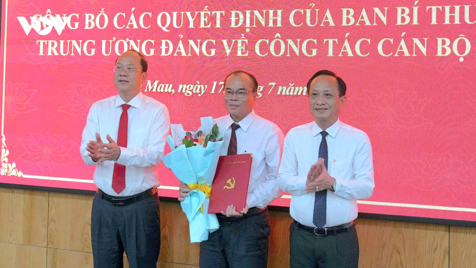 Cà Mau: Ban Bí thư chỉ định 9 nhân sự tham gia Ban Chấp hành Đảng bộ tỉnh