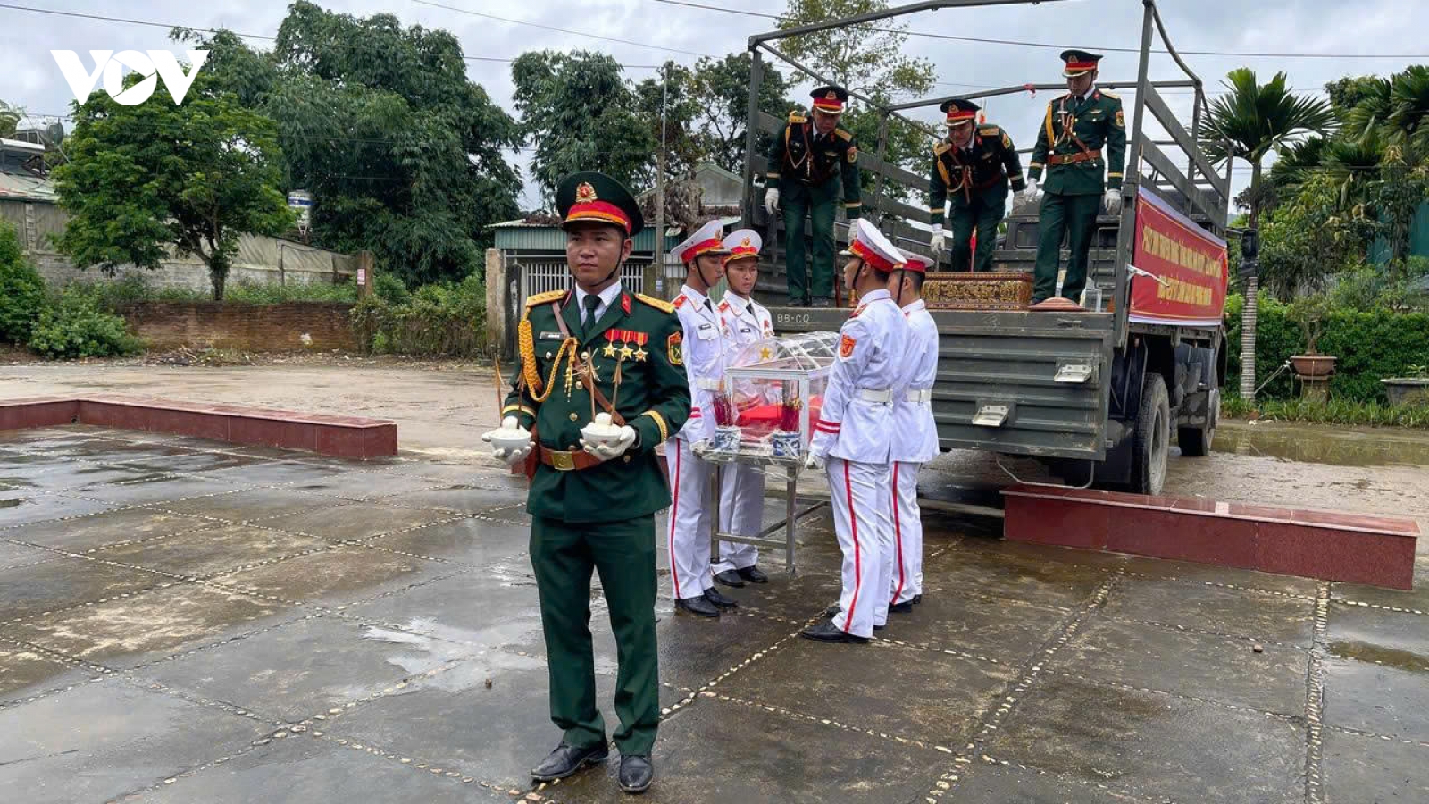 Điện Biên quy tập 2 phần mộ liệt sĩ tại đỉnh đèo Pha Đin