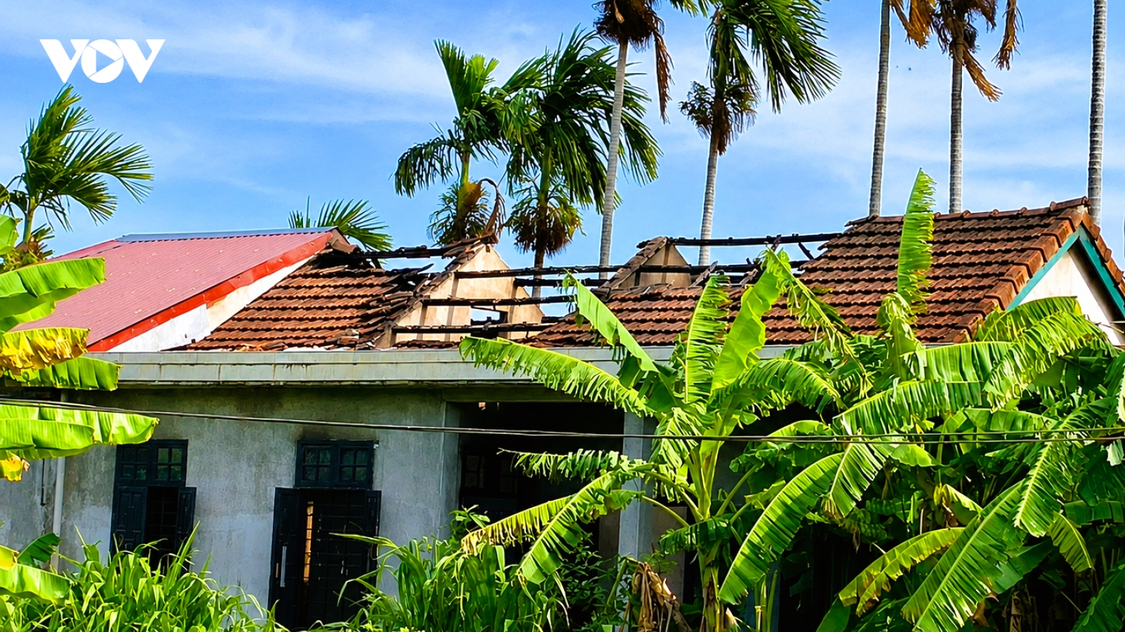 Cháy nhà ở Quảng Trị, một phụ nữ tử vong